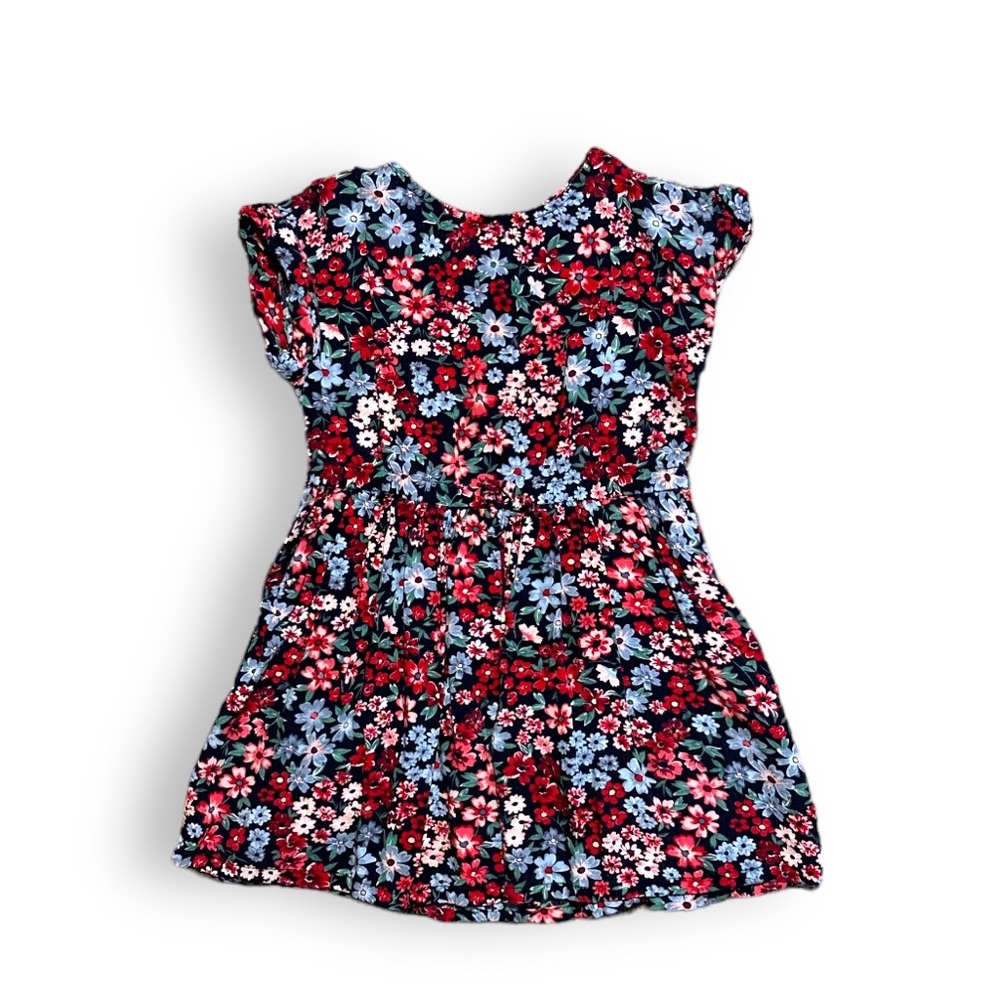 H&M Toddler Girls Floral Shirtdress Viscose Dress